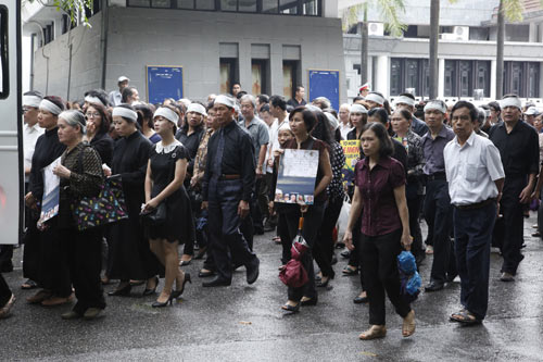 Gia đình các nhà văn tiễn biệt nhà văn Tô Hoài - 22