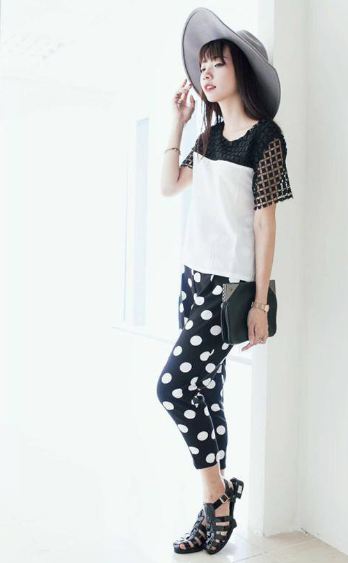 Phối đồ ngày hè ẩm ương mưa nắng - 7