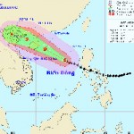 Tin tức trong ngày - Bão Thần Sấm giật cấp 15 tiến vào vịnh Bắc Bộ