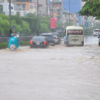 Bão Thần Sấm gây mưa lớn cho Bắc Bộ và bắc Trung Bộ