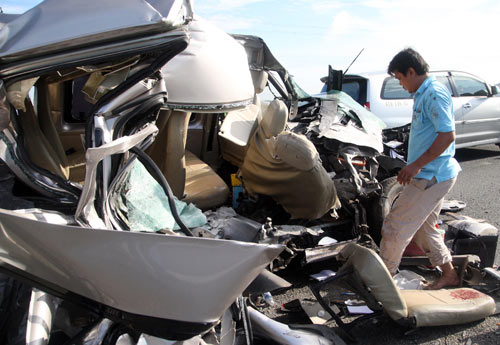 Tai nạn thảm khốc trên cao tốc: Lời khai của tài xế - 1
