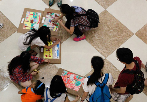 Hoa khôi Hà thành rạng rỡ đón Bão 2014 - 5