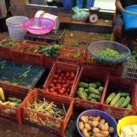 Thị trường - Tiêu dùng - HN: "Cháy" hàng rau xanh trước giờ bão đổ bộ