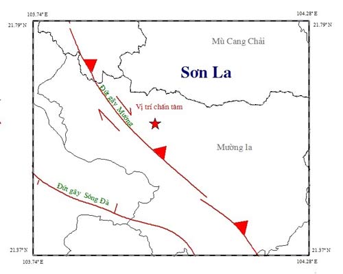 Sơn La hứng 3 trận động đất liên tiếp, Hà Nội rung lắc - 1