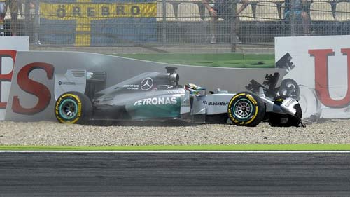 Phân hạng German GP – Rosberg đoạt pole, Hamilton gặp tai nạn - 1