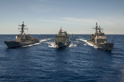 Được mời diễn tập hải quân, TQ vẫn cử tàu do thám Mỹ - 1