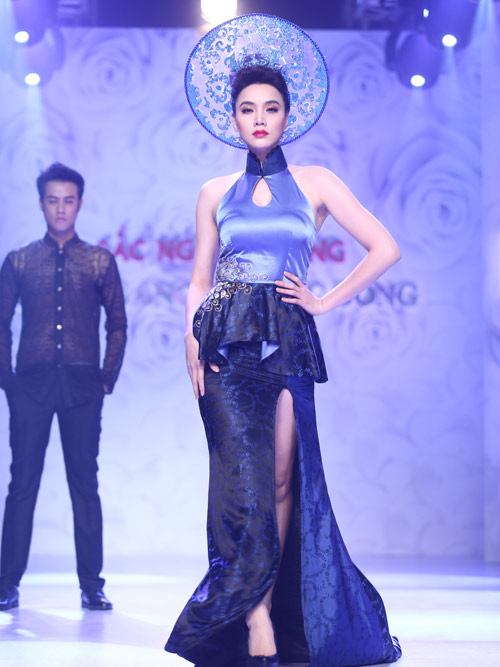 Trang Nhung quyến rũ trở lại sàn catwalk - 2