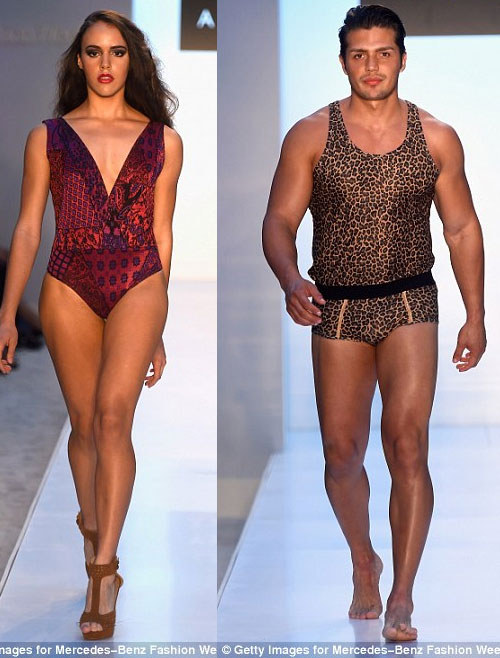 "Người đẹp ngàn cân" rung chuyển sàn diễn áo tắm - 4