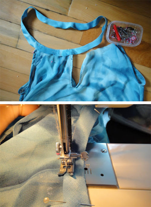 Tự may váy đi biển ngọt ngào, quyến rũ - 6