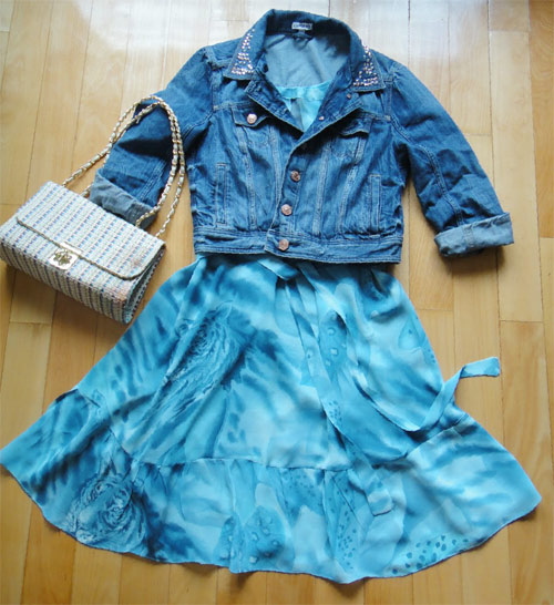 Tự may váy đi biển ngọt ngào, quyến rũ - 8