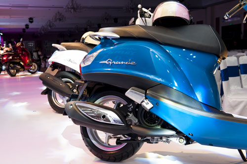 Cận cảnh xe tay ga Yamaha Nozza Grande mới ra mắt - 8