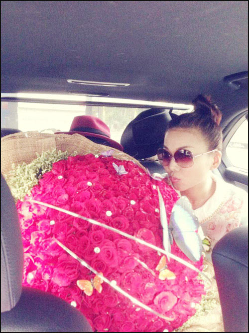 Thanh Hằng đón sinh nhật muộn ở Hà Nội - 9