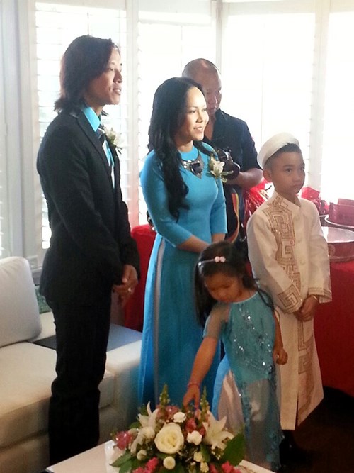 Kim Hiền hạnh phúc trong ngày cưới tại Mỹ - 12