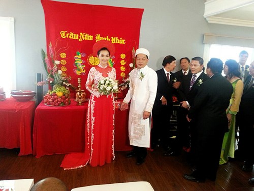 Kim Hiền hạnh phúc trong ngày cưới tại Mỹ - 9