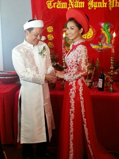 Kim Hiền hạnh phúc trong ngày cưới tại Mỹ - 10