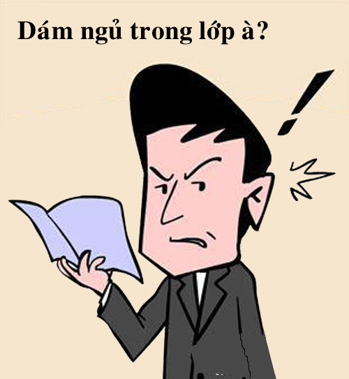 Truyện tranh: Bạn gái ngủ trong lớp, phải làm gì? - 2