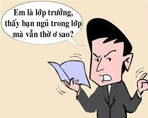 Truyện tranh: Bạn gái ngủ trong lớp, phải làm gì? - 3