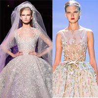 Bí quyết mặc đẹp - Những bộ váy cưới xa xỉ khiến bạn phải "đứng hình"