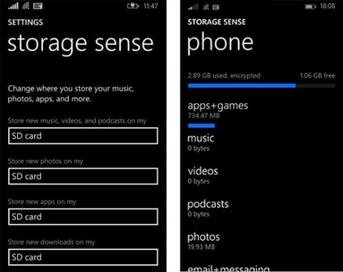 Windows Phone 8.1: Di chuyển ứng dụng, game sang thẻ nhớ - 1