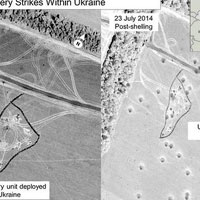 Mỹ công bố ảnh cáo buộc Nga nã pháo vào Ukraine