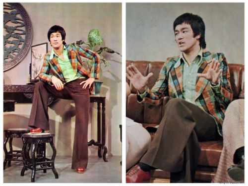 Phong cách thời trang sành điệu của Lý Tiểu Long - 9