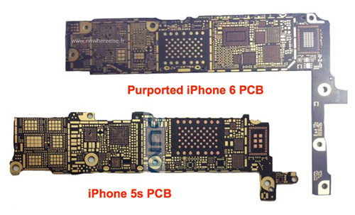 iPhone 6 để lộ bo mạch chủ có chip NFC - 1