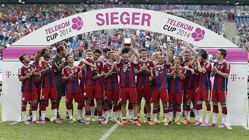 Lewandowski tỏa sáng, Bayern vô địch Telekom cup - 1
