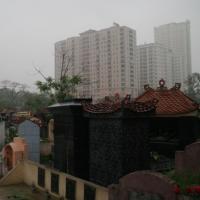 Tài chính - Bất động sản - Lạnh người chung cư tiền tỷ sát nghĩa trang