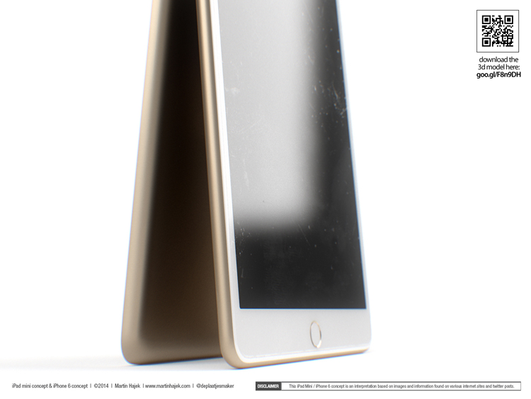 Ngắm iPhone 6 và iPad mini 3 concept đẹp mê hồn - 10