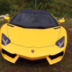 Ô tô - Xe máy - Lamborghini Aventador màu vàng vừa về Quảng Ninh