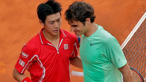 Kei Nishikori thách thức Federer và Djokovic - 1