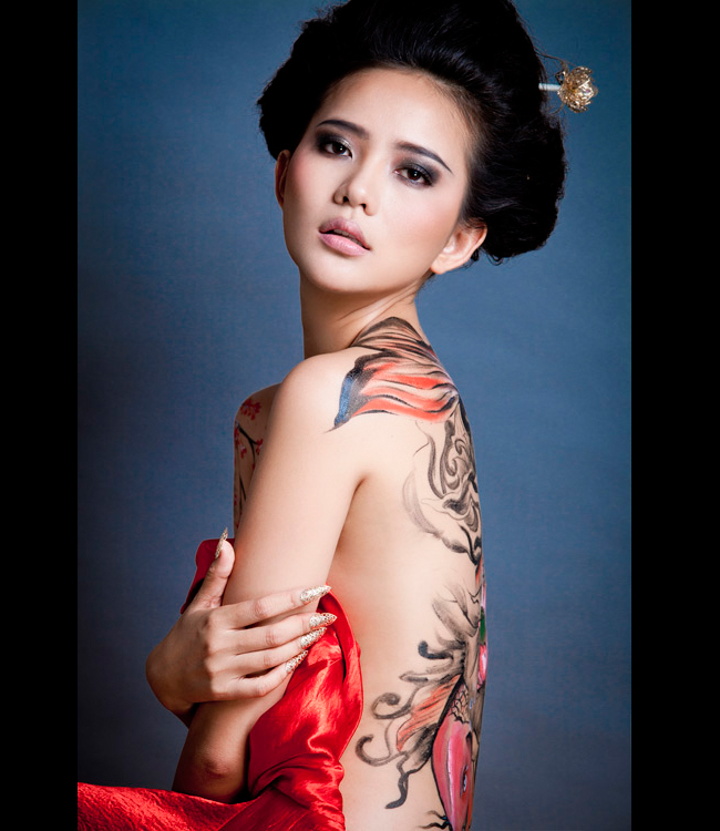 Cuốn hút cùng nghệ thuật bodypainting
