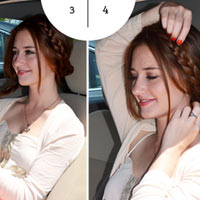 4 kiểu tóc dễ dàng thực hiện trên... xe hơi