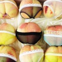 Thị trường - Tiêu dùng - Độc đáo: Đào được mặc "nội y", bán gần 200 nghìn/quả