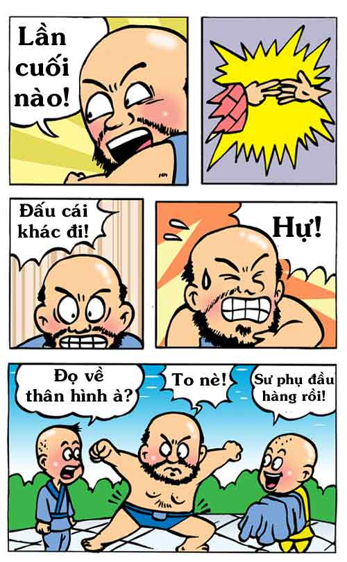 Thiếu Lâm hài (12): Đọ bản lĩnh đàn ông - 2