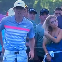 Thể thao - Siêu mẫu muốn &quot;hút hồn&quot; McIlroy trên sân golf