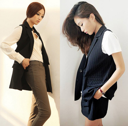 Khảo giá áo vest không tay đầu thu - 2