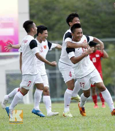 Cập nhật U19 VN–U21 Singapore: Mưa bàn thắng (KT) - 13