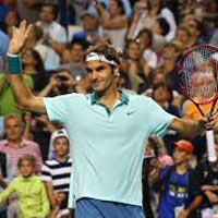 Hot shot: Federer thi triển tuyệt kĩ tweener