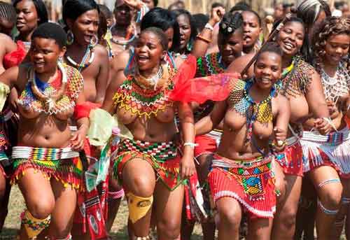 Lễ hội kiểm tra trinh tiết của bộ tộc Zulu - 1