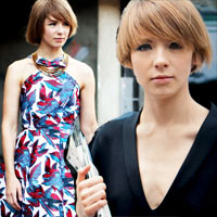 Người mẫu - Hoa hậu - Mặc đẹp như NTK tóc ngắn xứ bạch dương