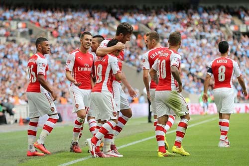 Arsenal: "Đại pháo" đã gầm vang ở Wembley - 1