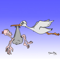 Anh chàng Cò và bài ca... đánh vợ