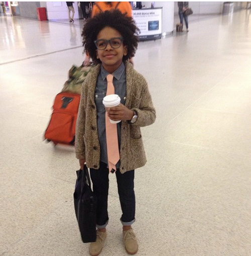 Vị giám đốc 10 tuổi gây "sốt" vì mặc đẹp - 18