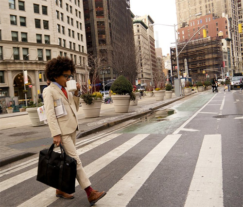 Vị giám đốc 10 tuổi gây "sốt" vì mặc đẹp - 5