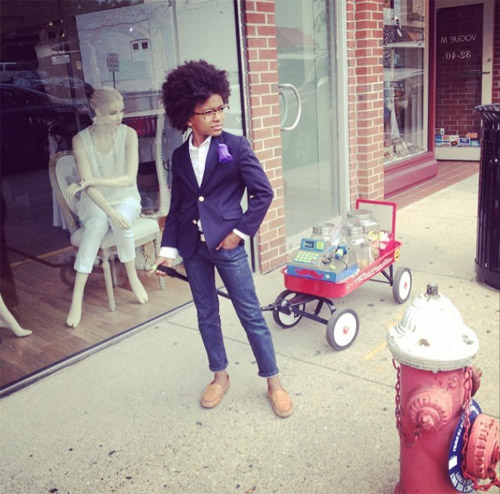 Vị giám đốc 10 tuổi gây "sốt" vì mặc đẹp - 10