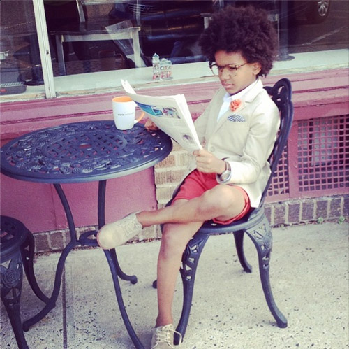 Vị giám đốc 10 tuổi gây "sốt" vì mặc đẹp - 11