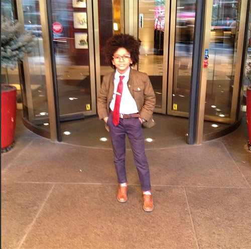 Vị giám đốc 10 tuổi gây "sốt" vì mặc đẹp - 6