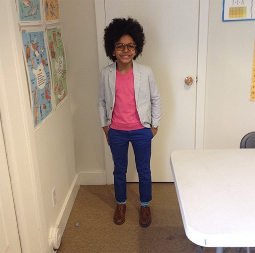 Vị giám đốc 10 tuổi gây "sốt" vì mặc đẹp - 15