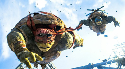 2 clip hội tụ các cảnh mãn nhãn của Ninja Rùa - 2